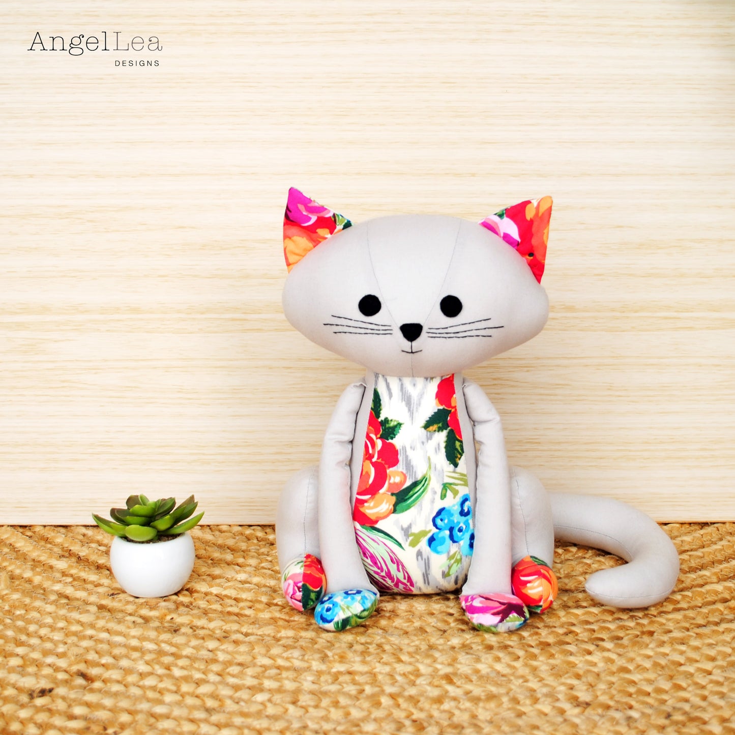 Scrappy Paws Cat Sewing Pattern - HARD COPY