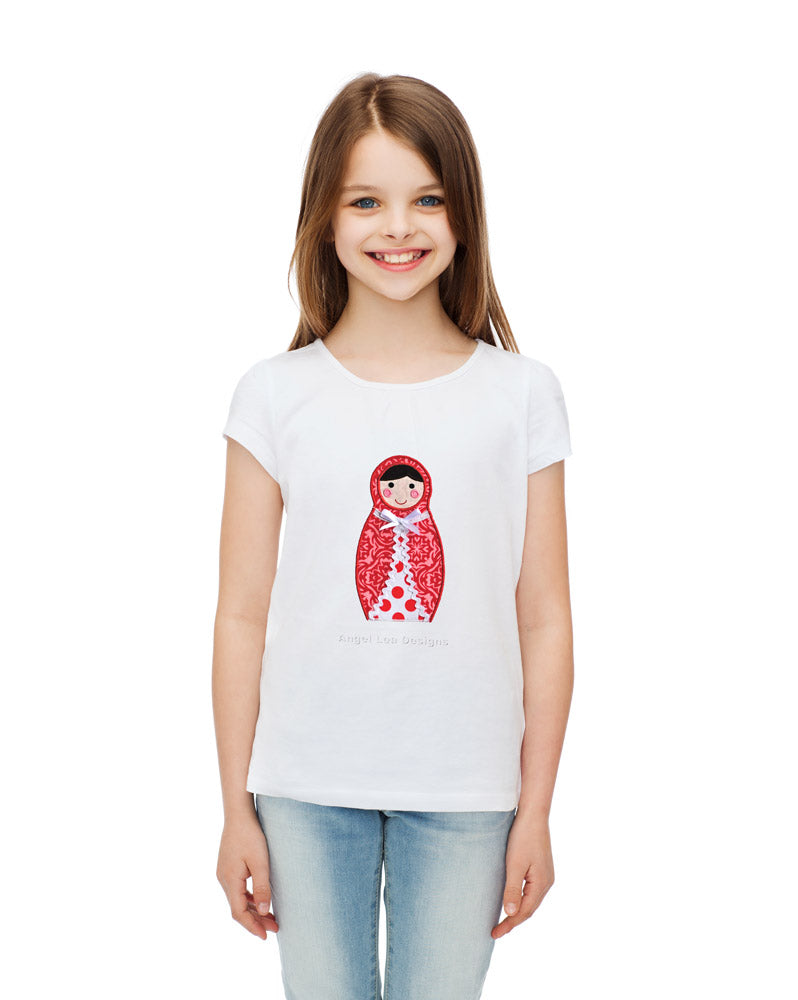 Babushka Doll Applique Template