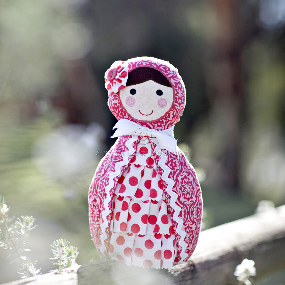 Babushka Doll Sewing Pattern - HARD COPY