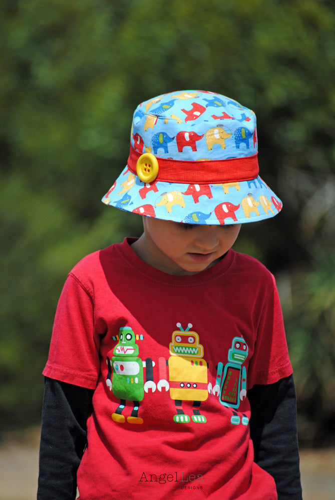 Scout Bucket Hat Sewing Pattern - HARD COPY