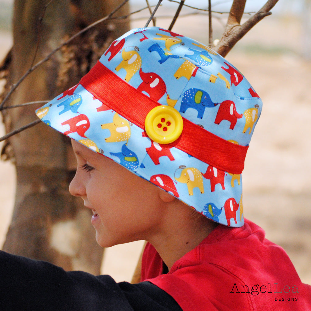 Scout Bucket Hat Sewing Pattern - HARD COPY