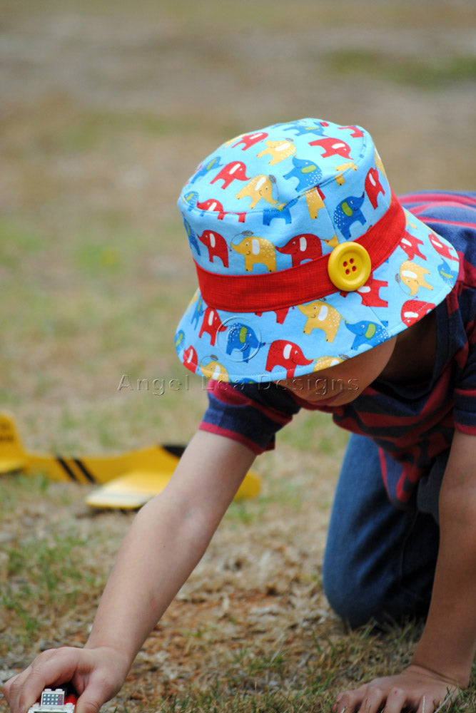 Scout Bucket Hat Sewing Pattern - HARD COPY