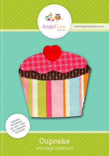 Cupcake Applique Template