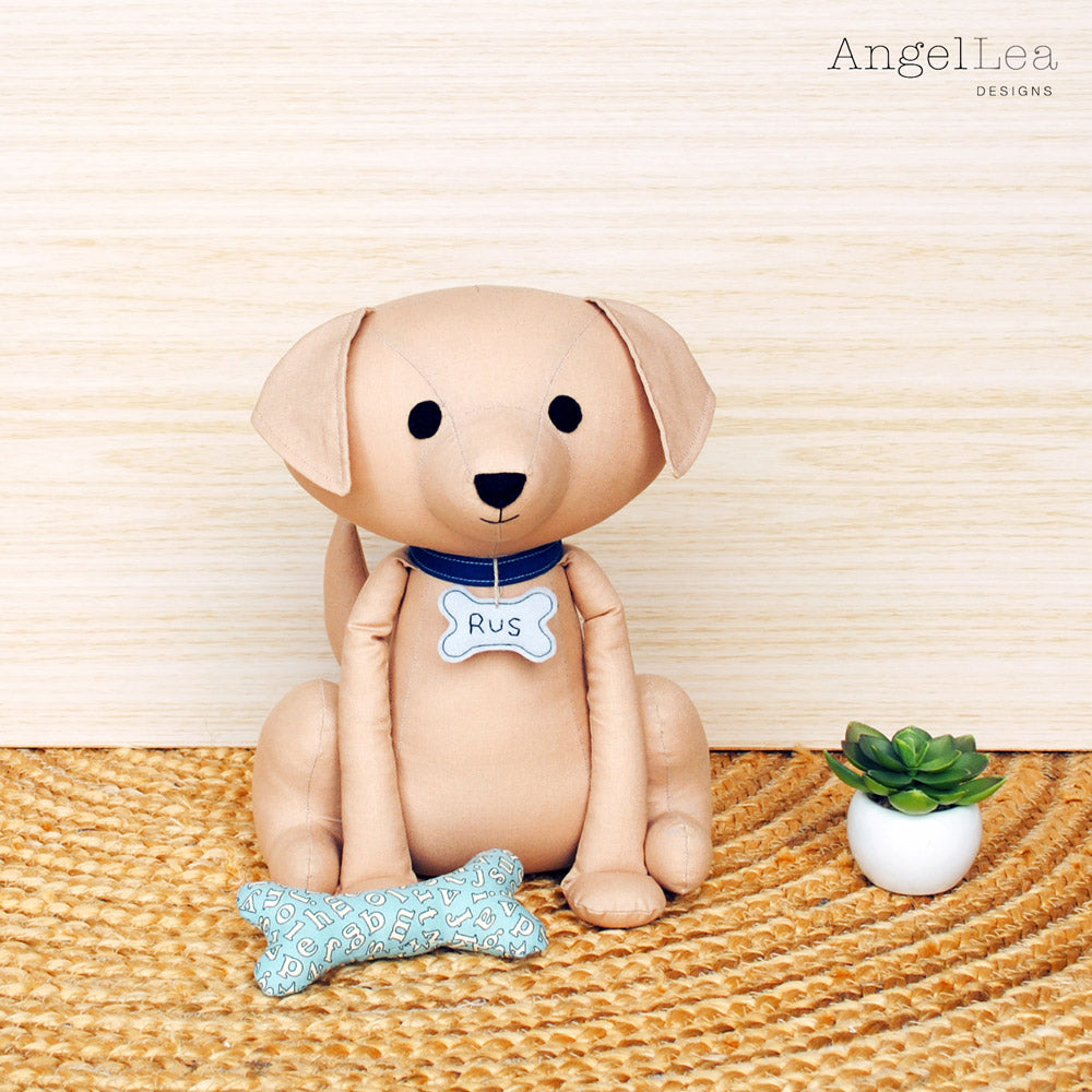 Rus the Dog Sewing Pattern - HARD COPY