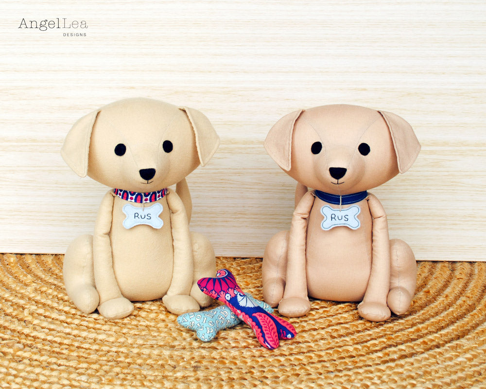 Rus the Dog Sewing Pattern - HARD COPY