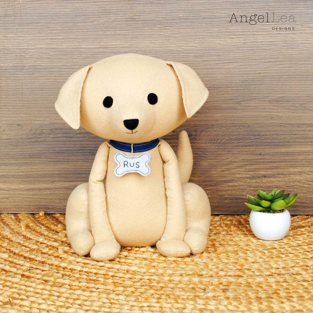 Rus the Dog Sewing Pattern - HARD COPY