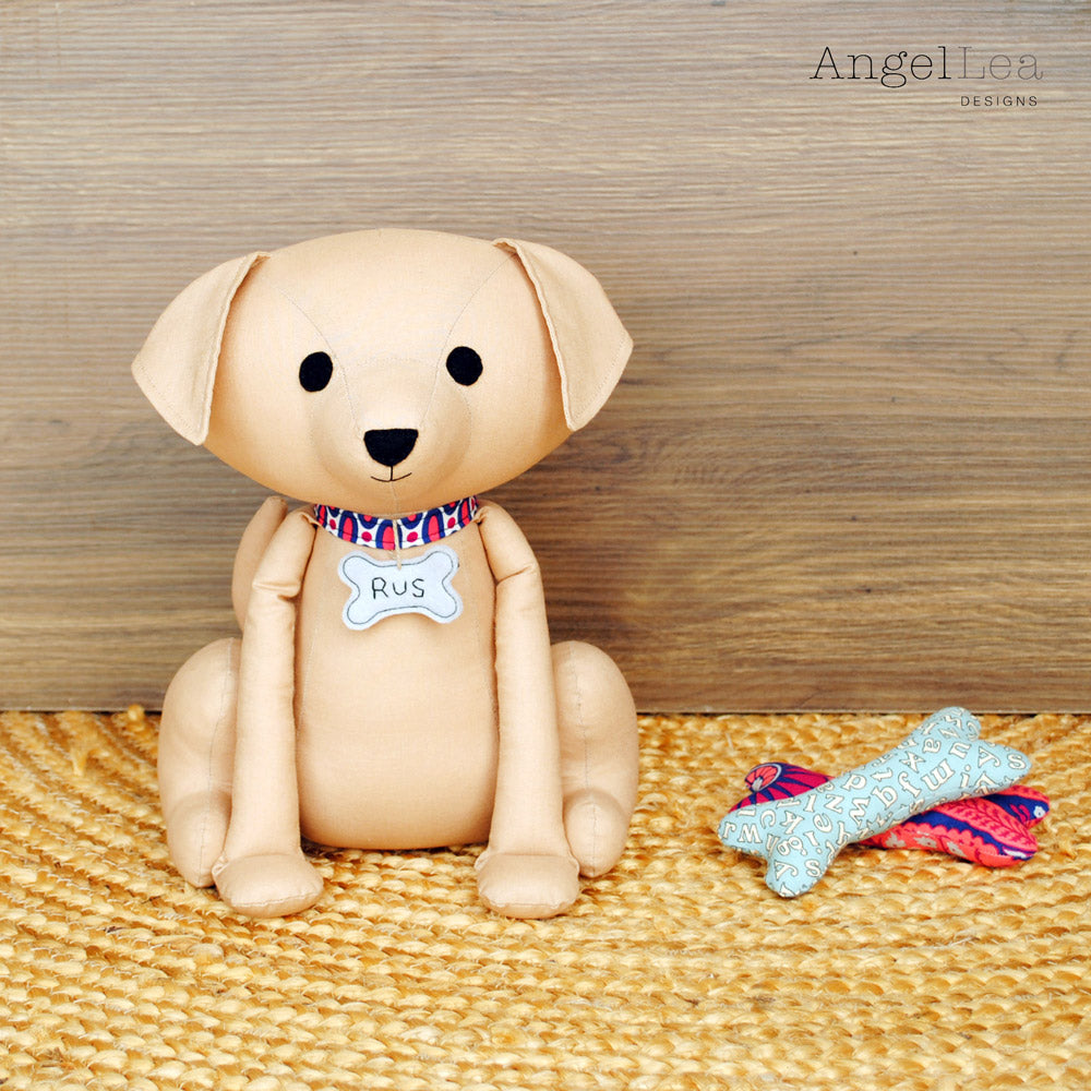 Rus the Dog Sewing Pattern - HARD COPY