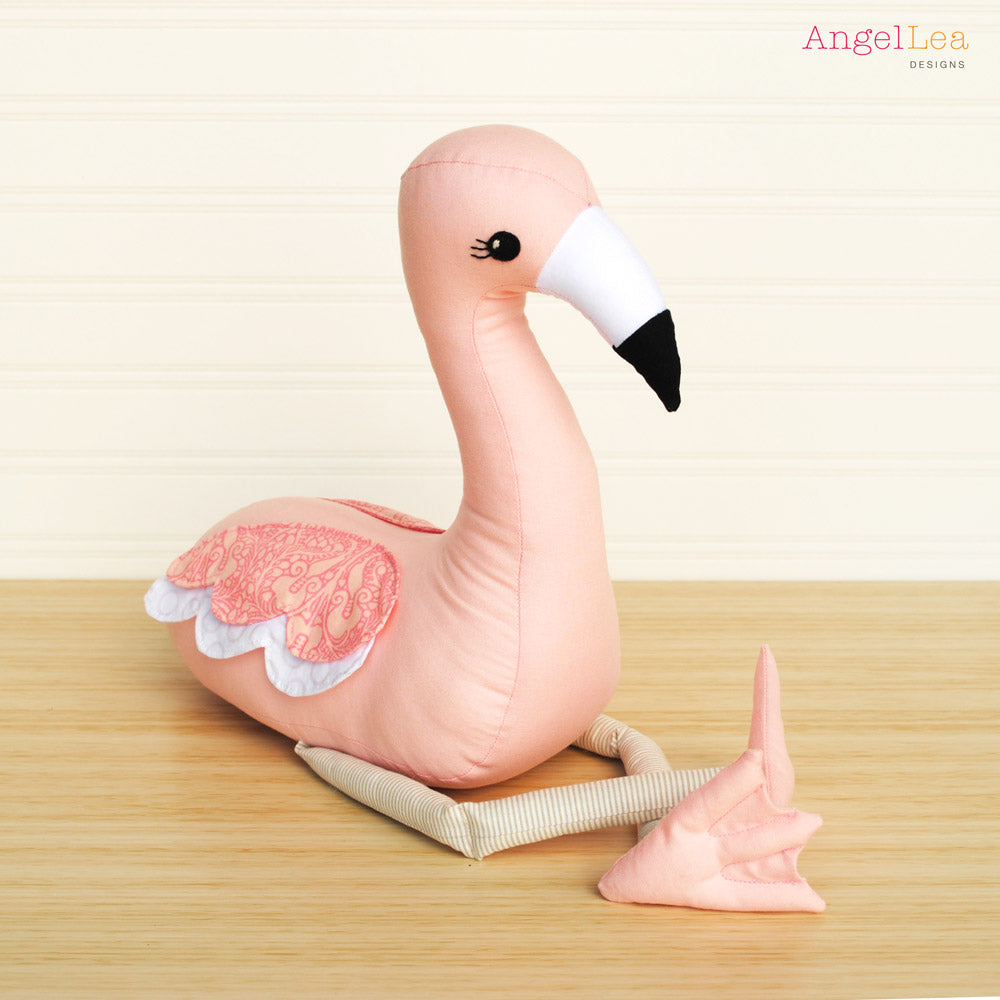 Flamingo Soft Toy PDF Sewing Pattern