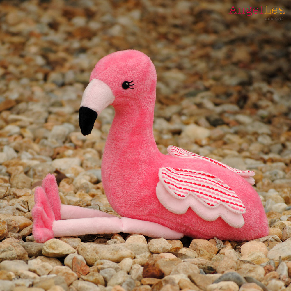 Flamingo Soft Toy PDF Sewing Pattern