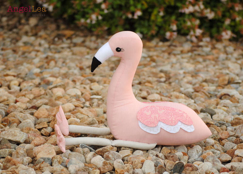 Flamingo Soft Toy PDF Sewing Pattern