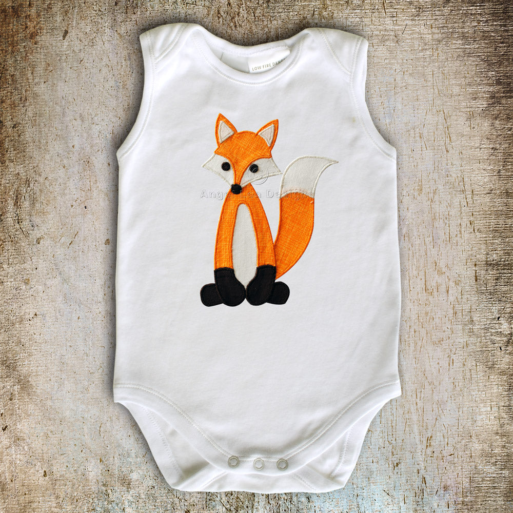 Fox Applique Template