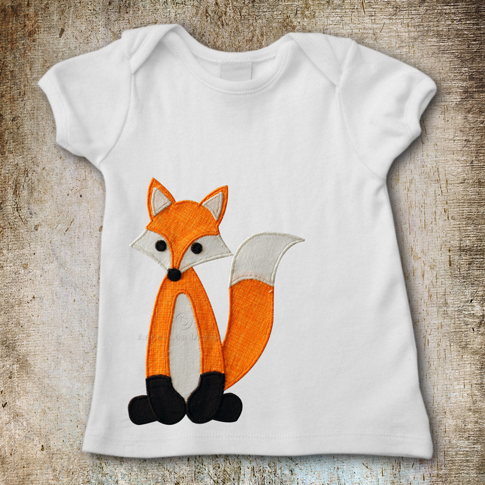 Fox Applique Template