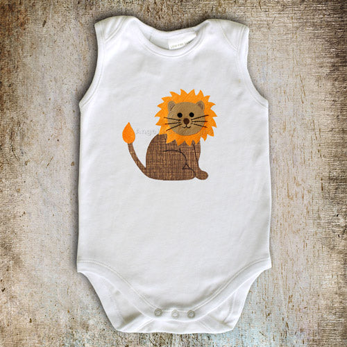 Lion Applique Template