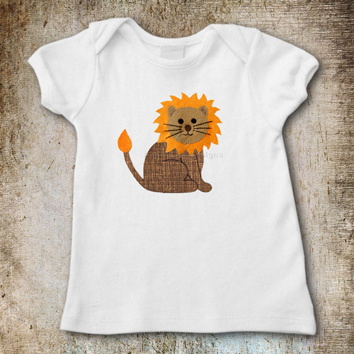 Lion Applique Template