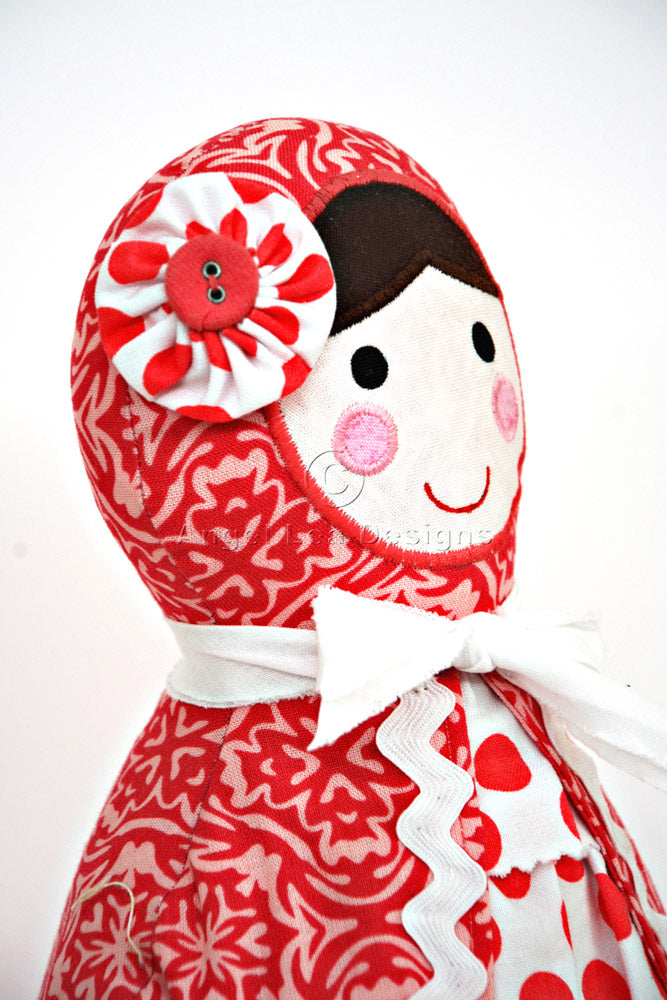 Babushka Doll Sewing Pattern - HARD COPY