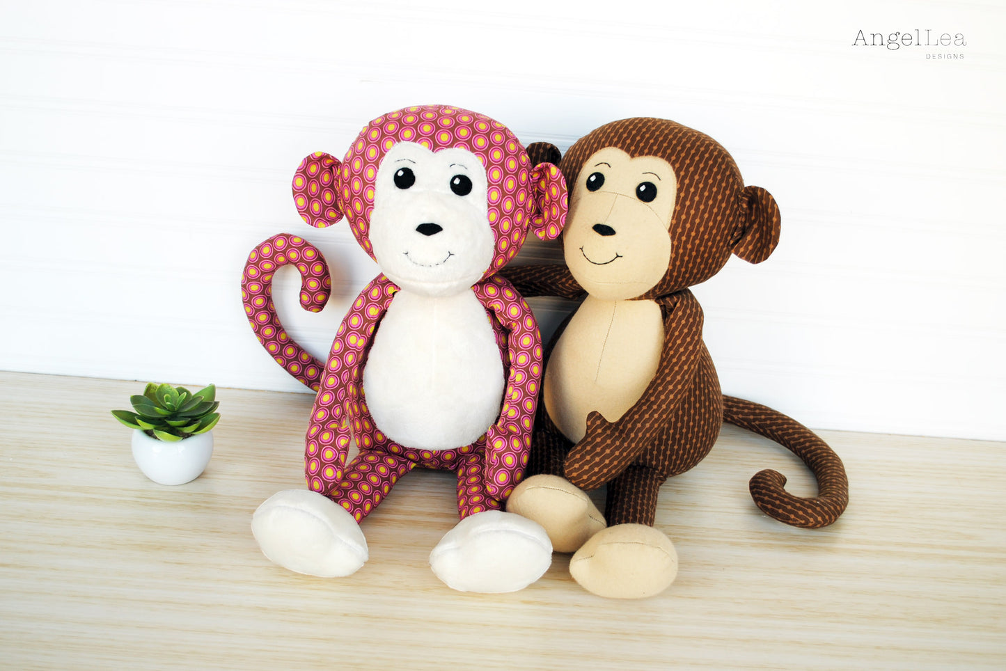 Mack the Monkey Sewing Pattern - HARD COPY