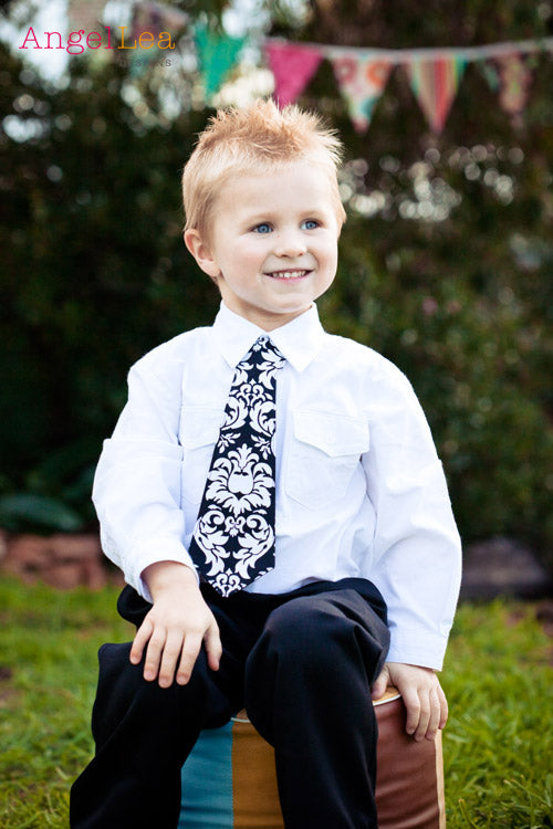Little Lads Necktie Sewing Pattern - HARD COPY