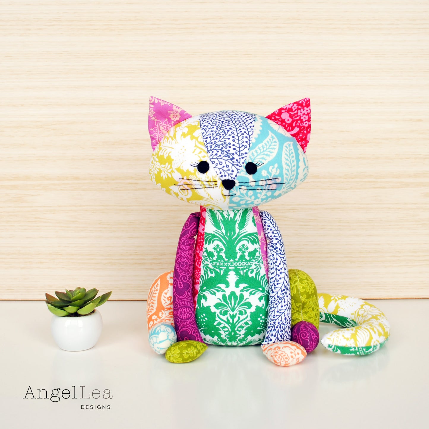 Scrappy Paws Cat Sewing Pattern - HARD COPY