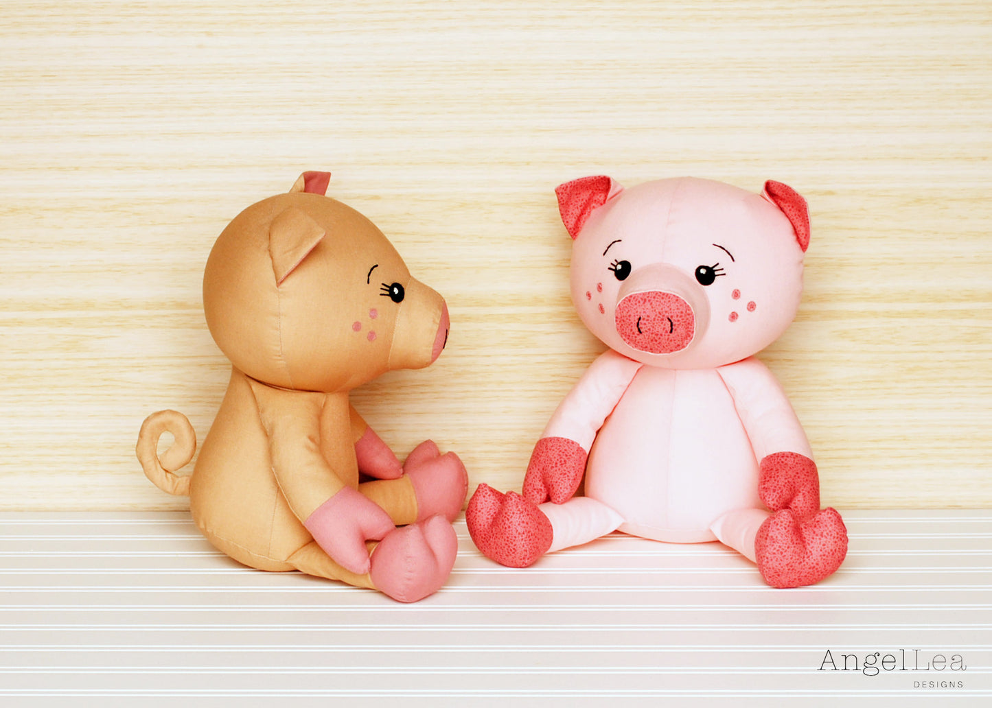 Poppy the Pig Sewing Pattern - HARD COPY