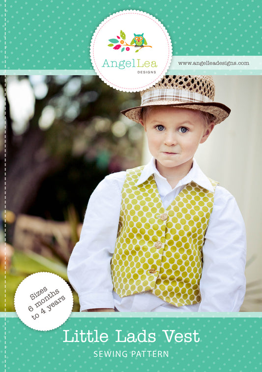 Little Lads Vest PDF Sewing Pattern