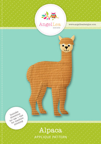 Alpaca Applique Template