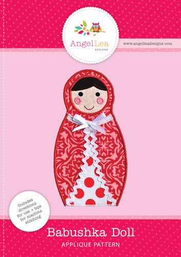 Babushka Doll Applique Template