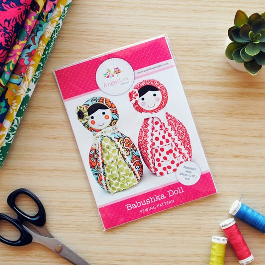 Babushka Doll Sewing Pattern - HARD COPY