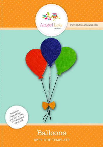 Balloons Applique Template