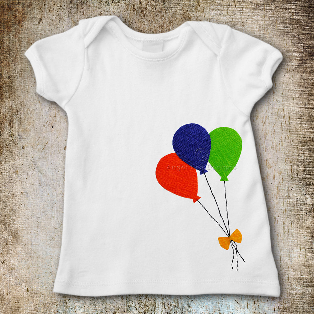 Balloons Applique Template