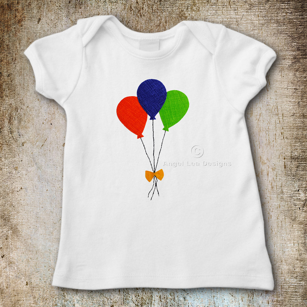 Balloons Applique Template