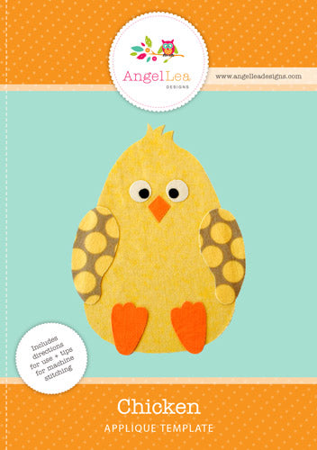 Chicken Applique Template