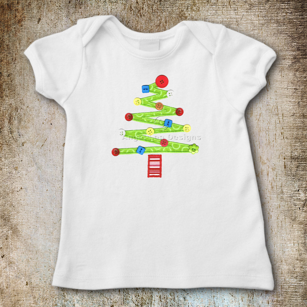 Christmas Tree Applique Template