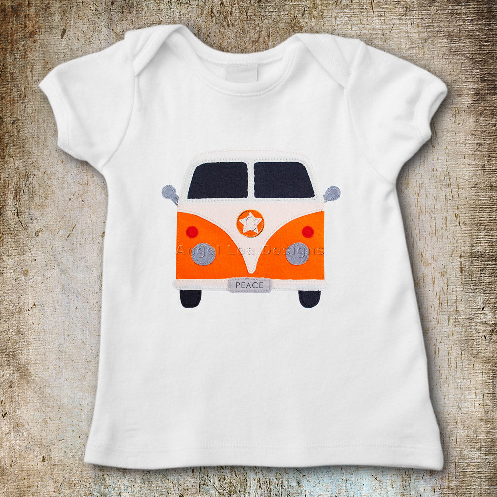 Camper Van Applique Template