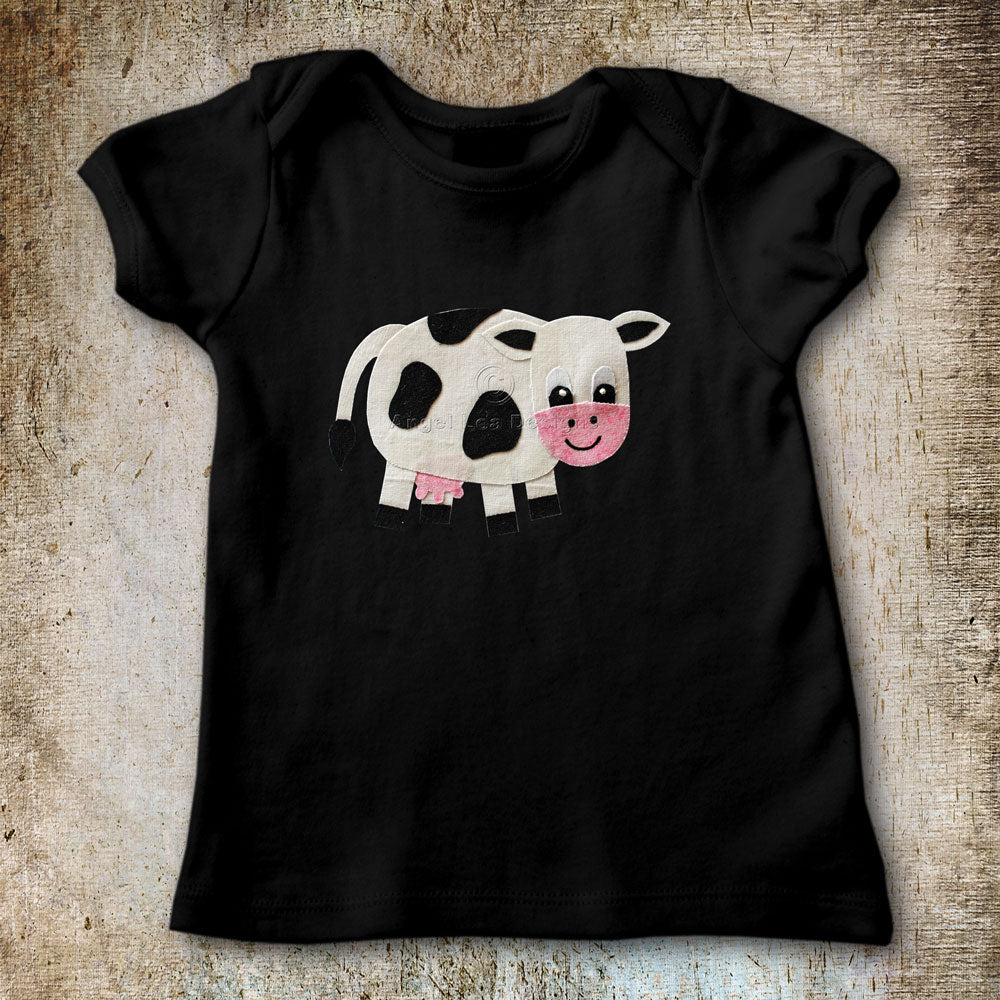 Cow Applique Template