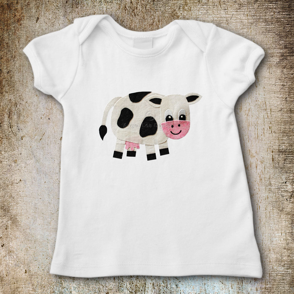 Cow Applique Template