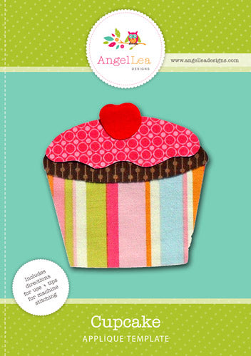 Cupcake Applique Template