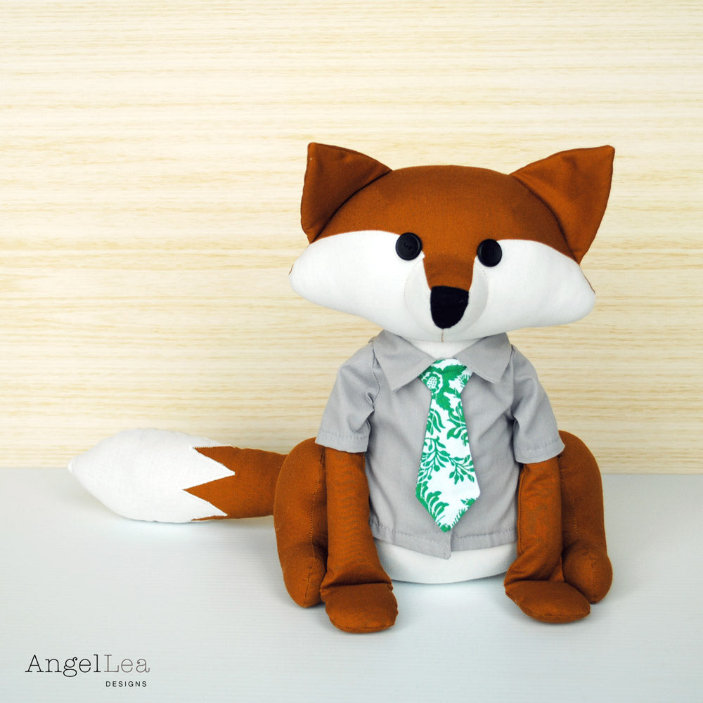 Fox Family Sewing Pattern - HARD COPY