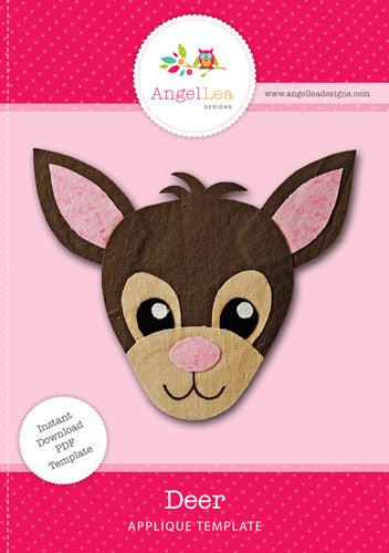 Deer Applique Template