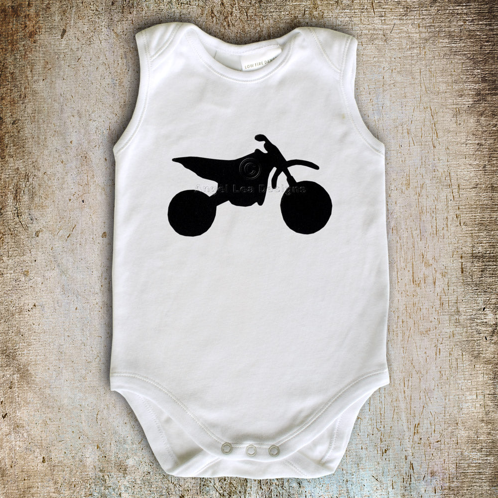 Dirt Bike Applique Template