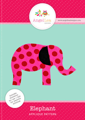 Elephant Applique Template