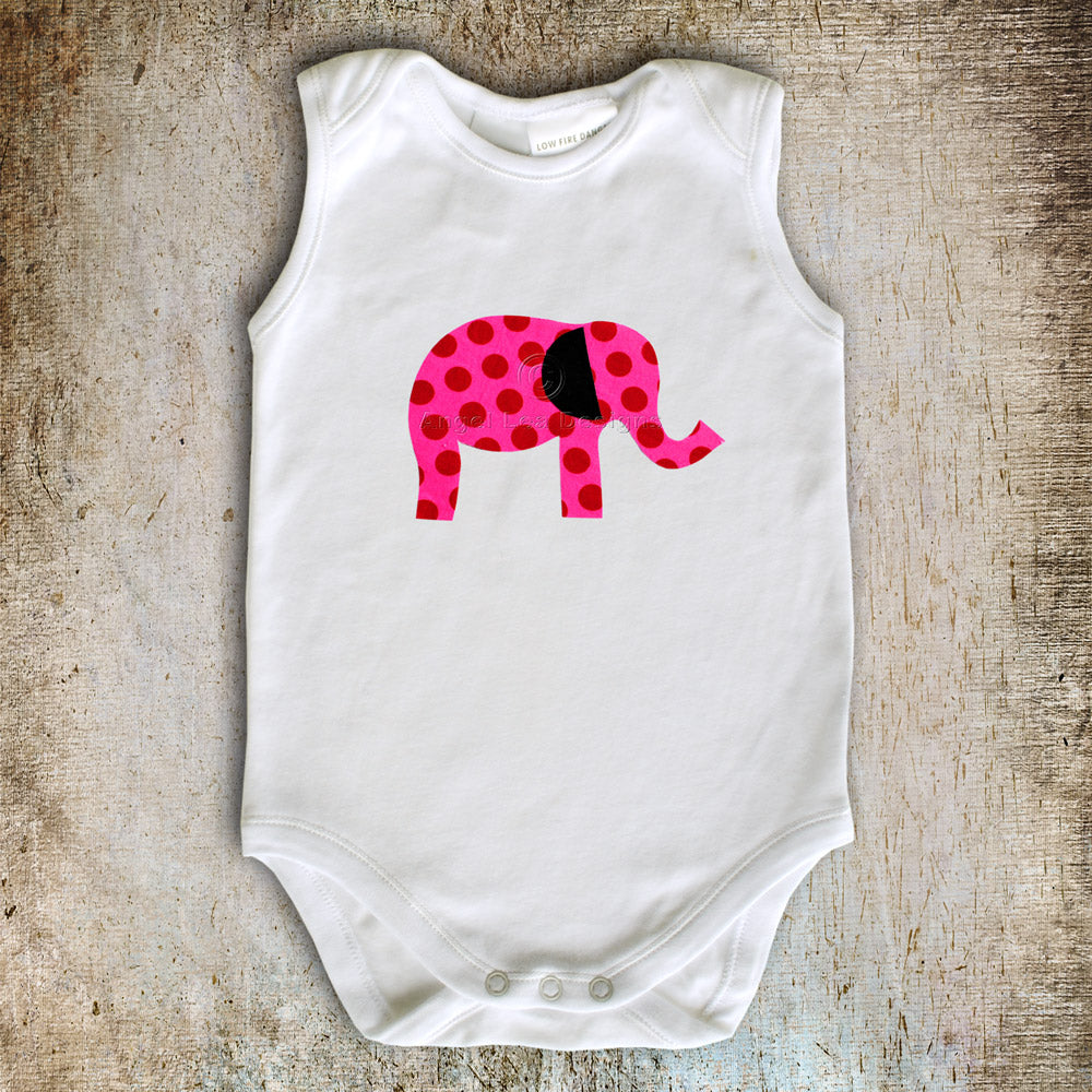 Elephant Applique Template