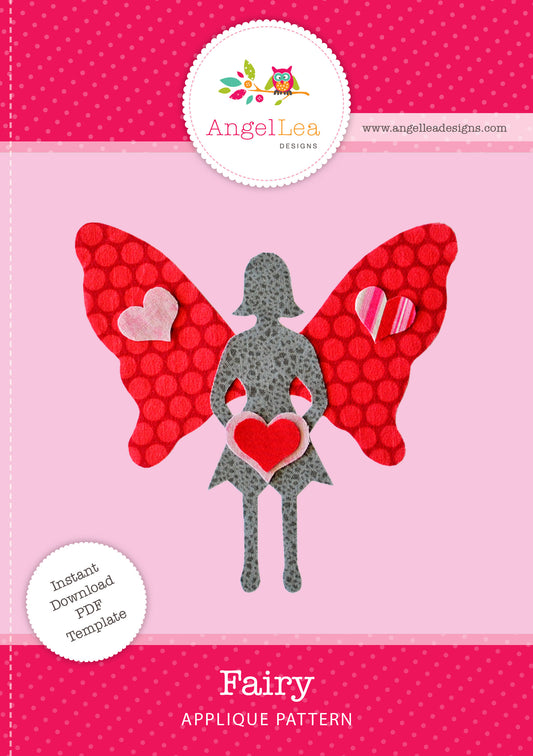 Fairy Applique Template