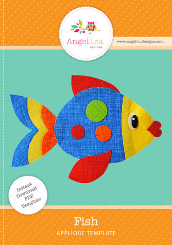 Fish Applique Template