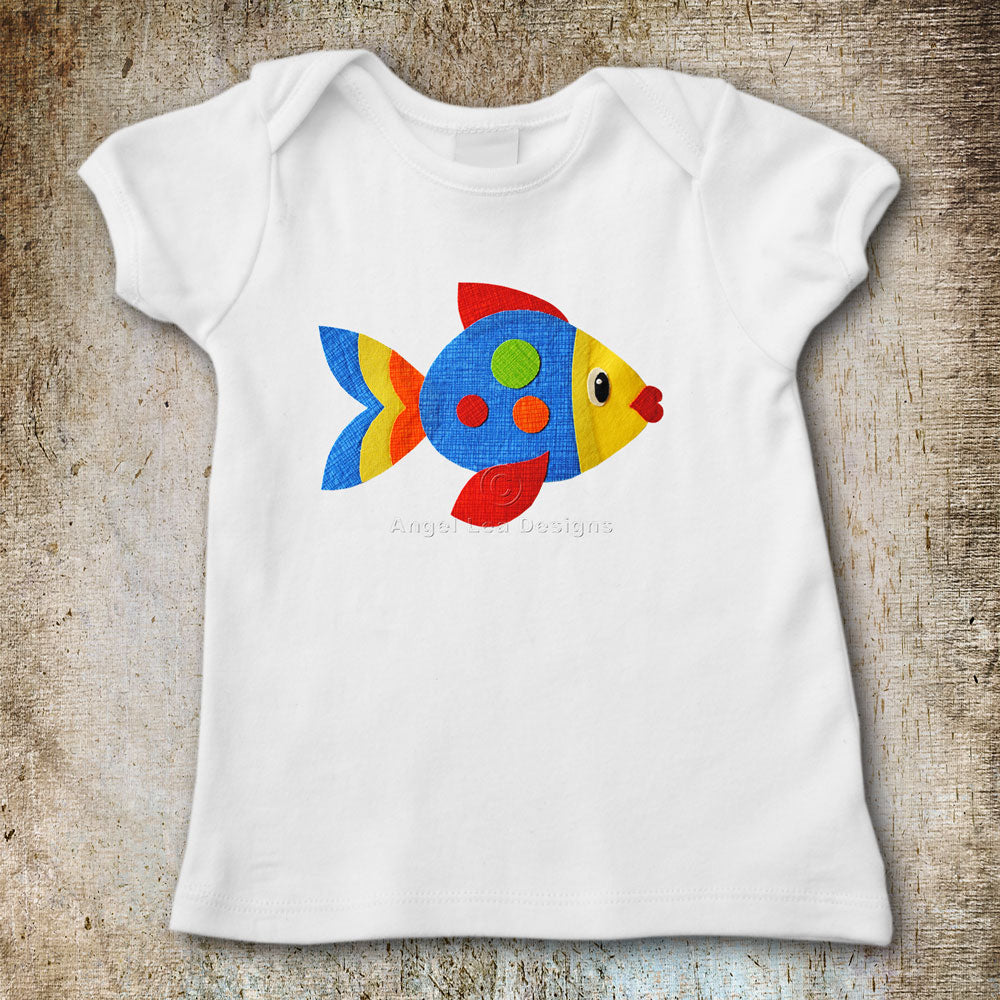 Fish Applique Template