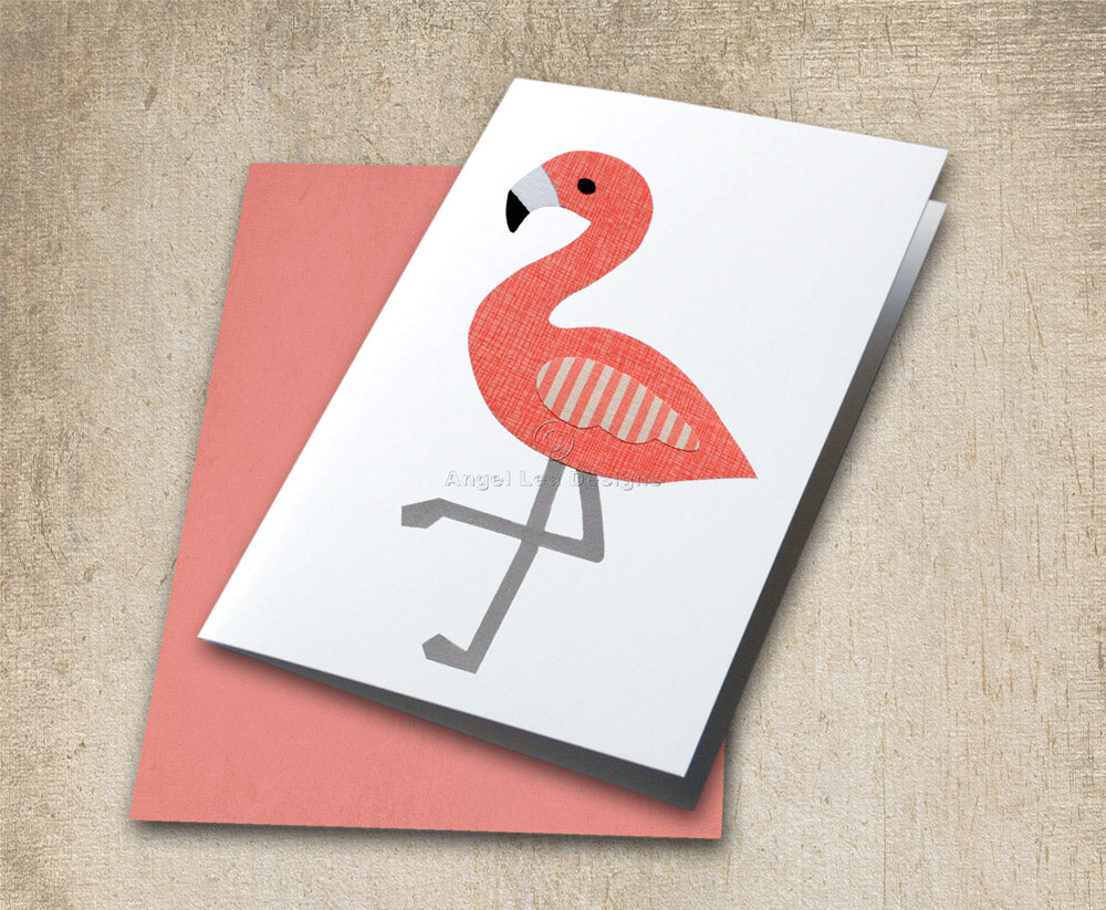 Flamingo Applique Pattern