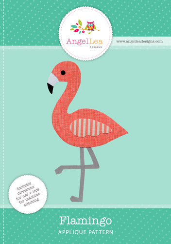 Flamingo Applique Pattern