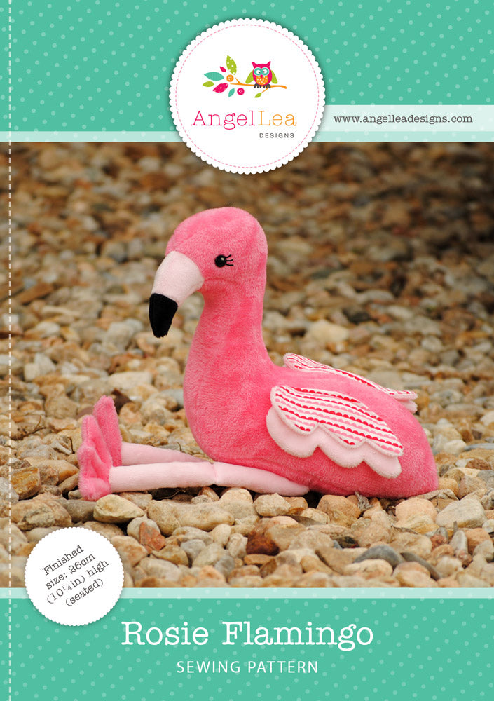 Flamingo Soft Toy PDF Sewing Pattern