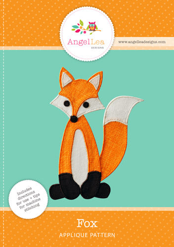 Fox Applique Template