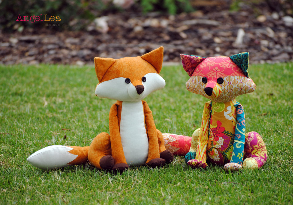 Francie the Fox Sewing Pattern - HARD COPY