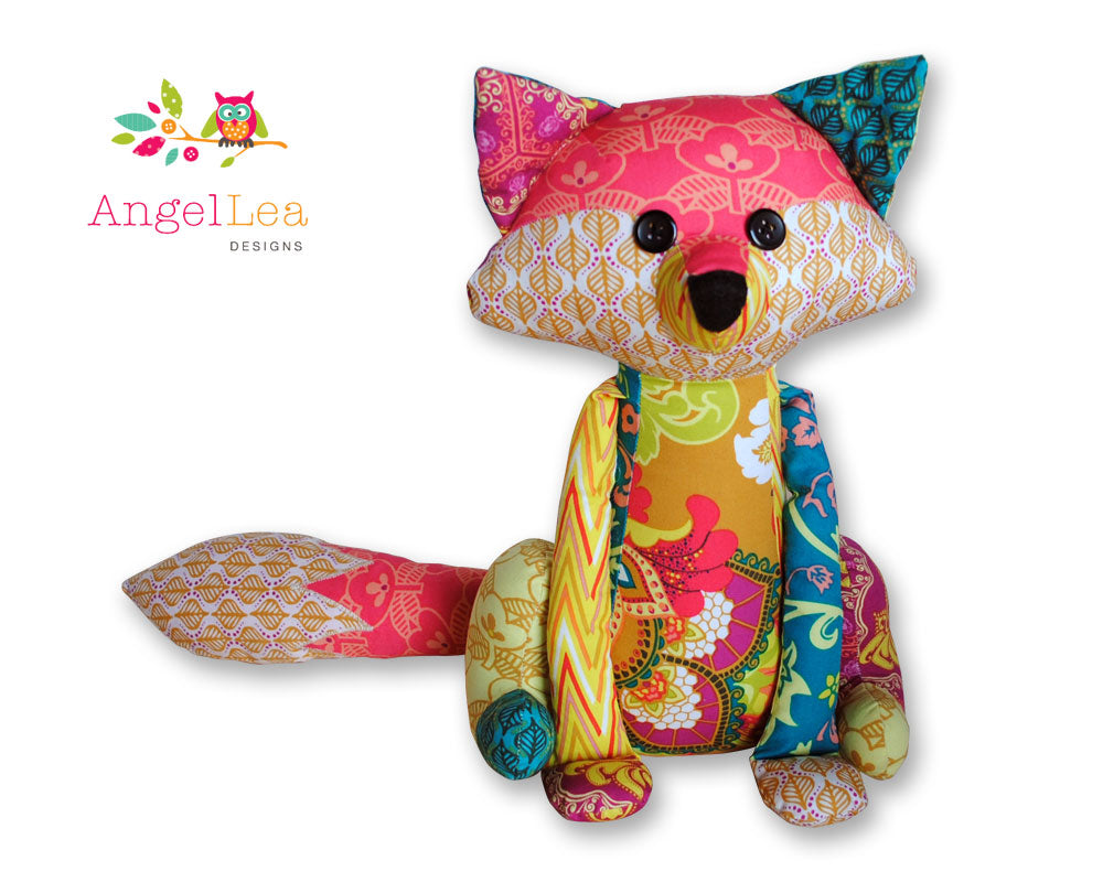 Francie the Fox Sewing Pattern - HARD COPY